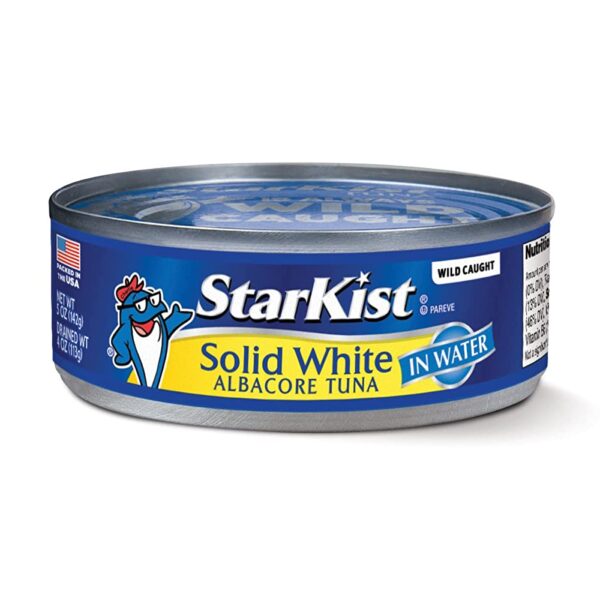 StarKist Solid White Albacore Tuna in Water, 5 Ounce (Pack of 24)