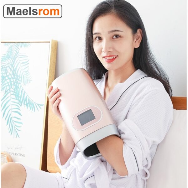 Electric Intelligent Hand Massager Wireless Heating Airbag Palm Arm Meridian Dredging Massage Relaxation Compression Finger